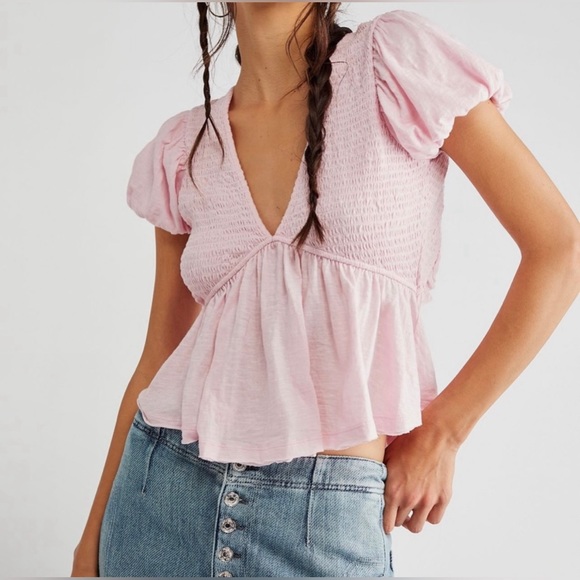 NEW Free People Charlotte Top - Picture 1 of 5